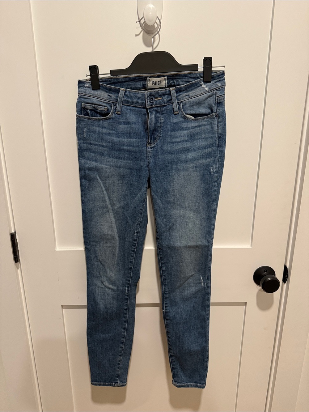 PAIGE Women's Skinny Jeans - Medium Blue